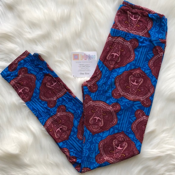 LuLaRoe Pants - BNWT Lularoe Bear leggings